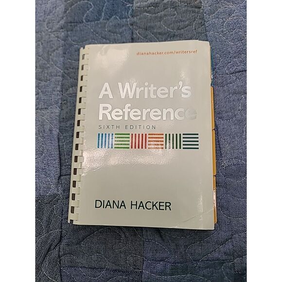 A Writer's Reference 6th Edition by Diana Hacker High School College Homeschool - Picture 6 of 8